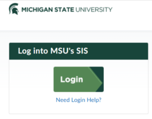 Michigan State University Student Portal Login