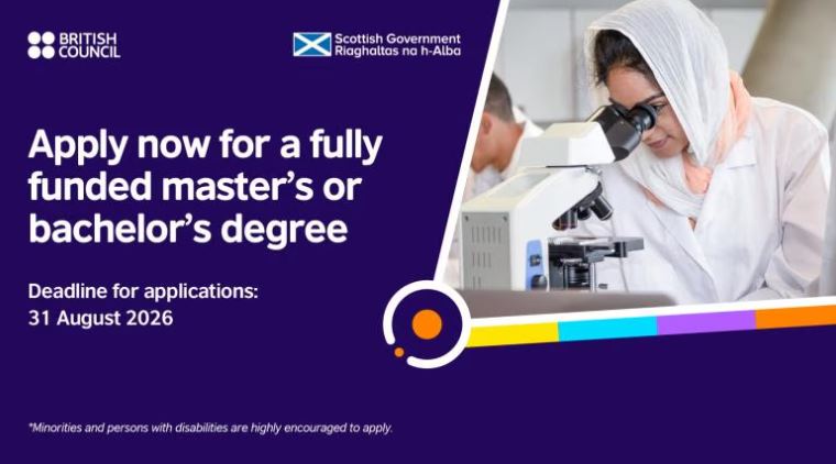 Scotland Pakistan Scholarships 2026